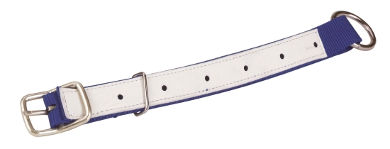 Halsband v. schapen, nyl. 60cm - blauw -