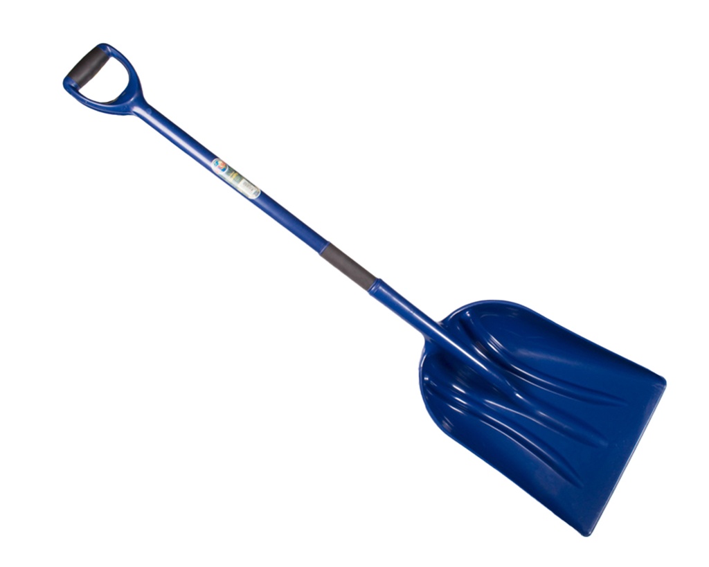 Grain shovel Atlas PVC plastic with plastic D-handle HACCP