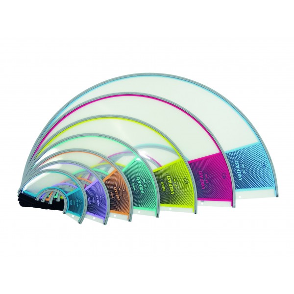 Collier pour chien avec velcro solide, ensemble de 7 tailles, 2 pièces/taille