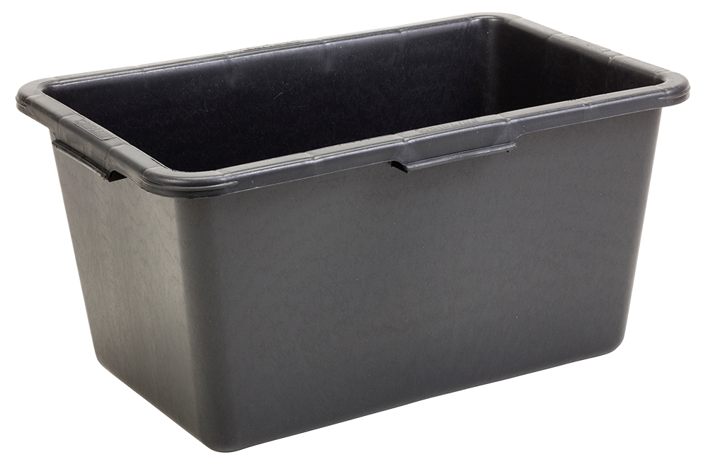 Mortar tub rectangular  80L