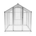 Aluminium volière 182x178x195 cm