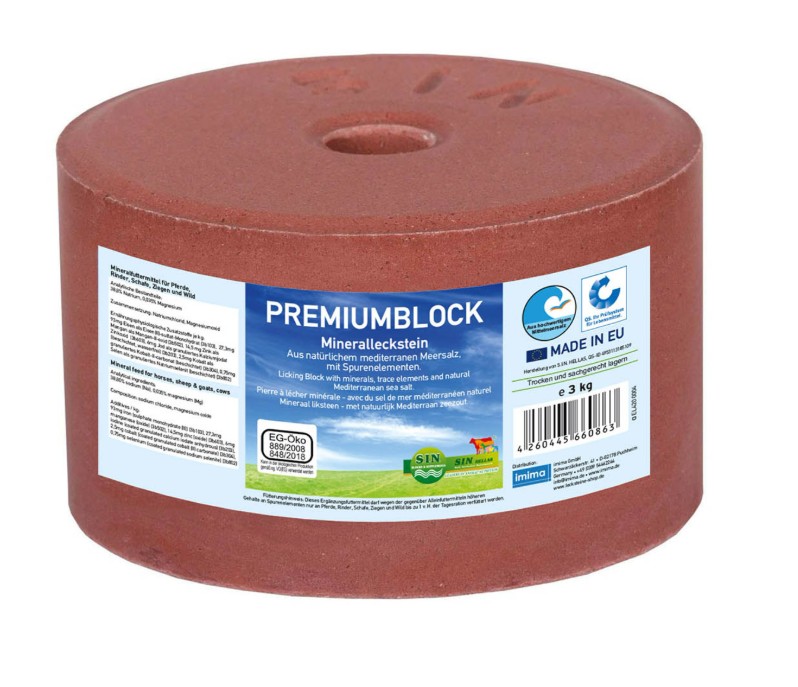 Animalixs liksteen premium 3 kg