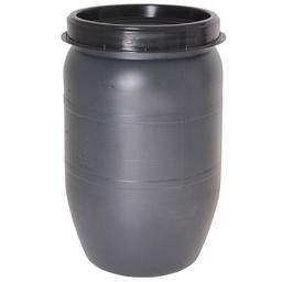 [VT120] Food barrel with 2-piece screw lid 120l
