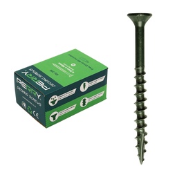 [601245-050GN17] Houtschroeven 4.5mm x 50 mm 200st incl bit