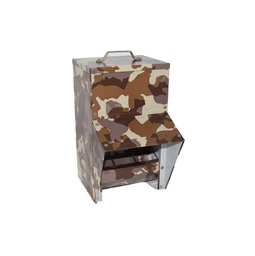 [30086] Buitenvoederbak camouflage 10 L