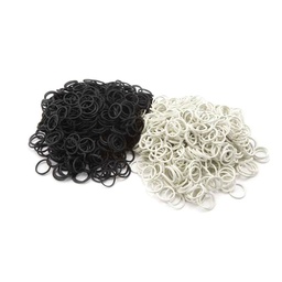Élastiques pour tresses, boîte de 500 pcs