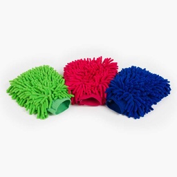 Gant de toilettage en microfibre